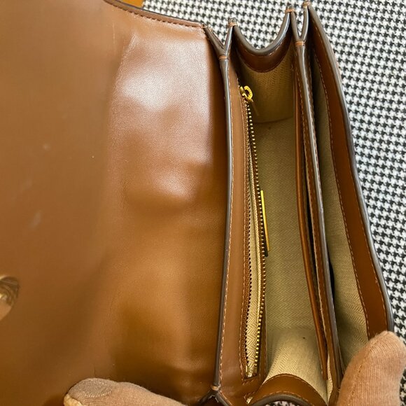 Authentic Tory Burch Britten Woven Adjustable Convertible Crossbody Bag - NWOT! - Picture 7 of 7